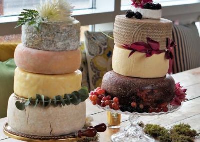 La Fromagerie cheese wheel cake